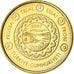 Turkey, 10 Euro Cent, 2003, unofficial private coin, MS(63), Brass