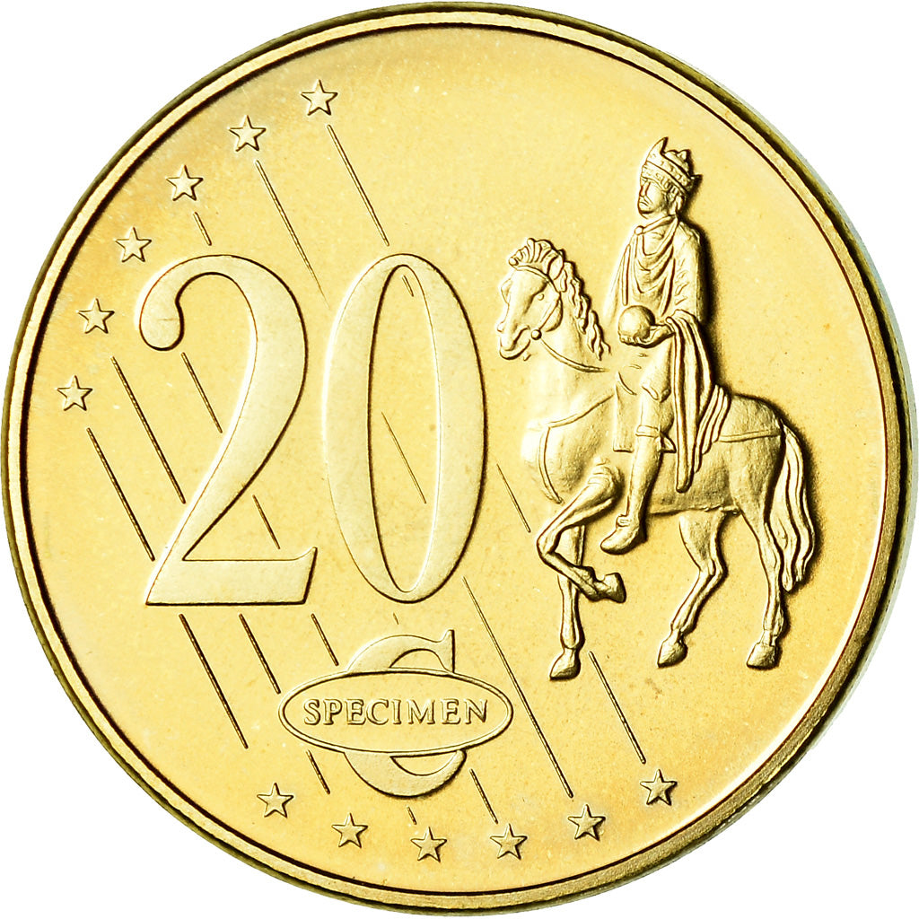 Cipro, 20 Euro Cent, 2003, unofficial private coin, SPL, Ottone