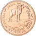 Chipre, Euro Cent, 2003, unofficial private coin, MS(63), Aço Cromado a Cobre