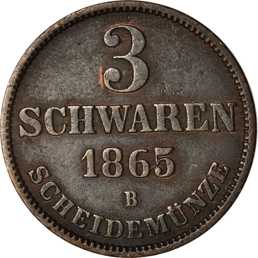 Coin, German States, OLDENBURG, Nicolaus Friedrich Peter, 3 Schwaren, 3 Pfennig