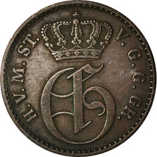 Coin, German States, MECKLENBURG-STRELITZ, Georg, 3 Pfennig, 1855, Berlin
