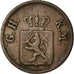 Coin, German States, HESSE-DARMSTADT, Ludwig III, Heller, 1852, VF(30-35)