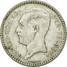Coin, Belgium, 20 Francs, 20 Frank, 1933, EF(40-45), Silver, KM:104.1
