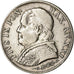 Munten, Italiaanse staten, PAPAL STATES, Pius IX, Lira, 1867, Roma, FR+, Zilver