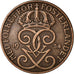 Coin, Sweden, Gustaf V, 5 Öre, 1834, EF(40-45), Bronze, KM:779.2
