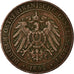Coin, GERMAN EAST AFRICA, Wihelm II, Pesa, 1892, EF(40-45), Copper, KM:1