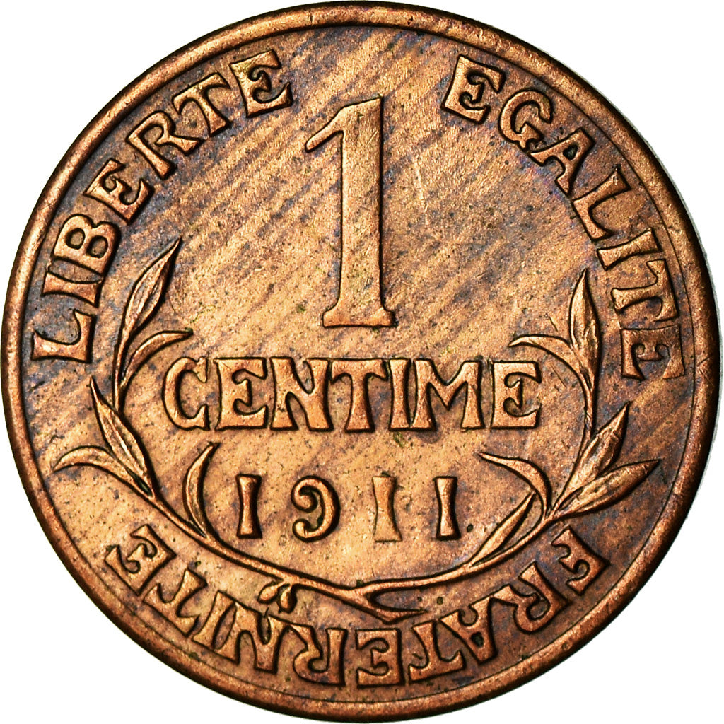 Coin, France, Dupuis, Centime, 1911, Paris, VF(30-35), Bronze, KM:840