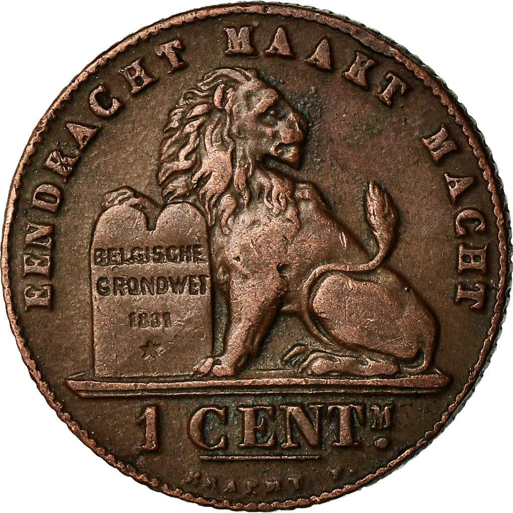 Moneta, Belgio, Centime, 1912, BB, Rame, KM:77