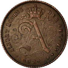 Coin, Belgium, Centime, 1912, AU(55-58), Copper, KM:77