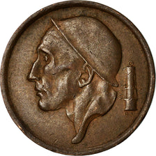 Coin, Belgium, 20 Centimes, 1954, EF(40-45), Bronze, KM:147.1
