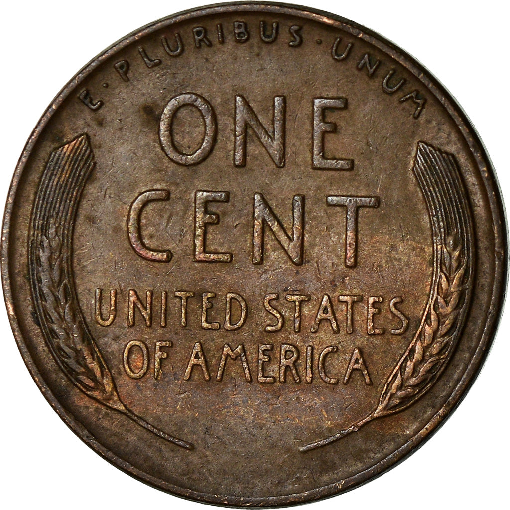 Coin, United States, Lincoln Cent, Cent, 1951, U.S. Mint, Philadelphia