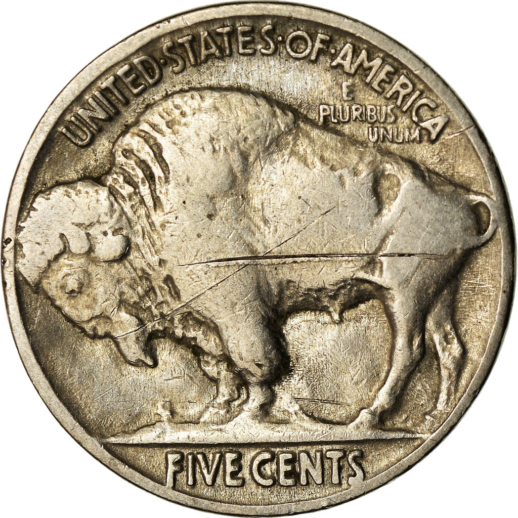 Moneda, Estados Unidos, Buffalo Nickel, 5 Cents, 1934, U.S. Mint, Philadelphia