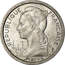 Coin, Réunion, Franc, 1973, EF(40-45), Aluminum, KM:6.1
