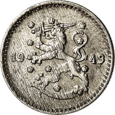 Coin, Finland, Markka, 1943, VF(30-35), Iron, KM:30b