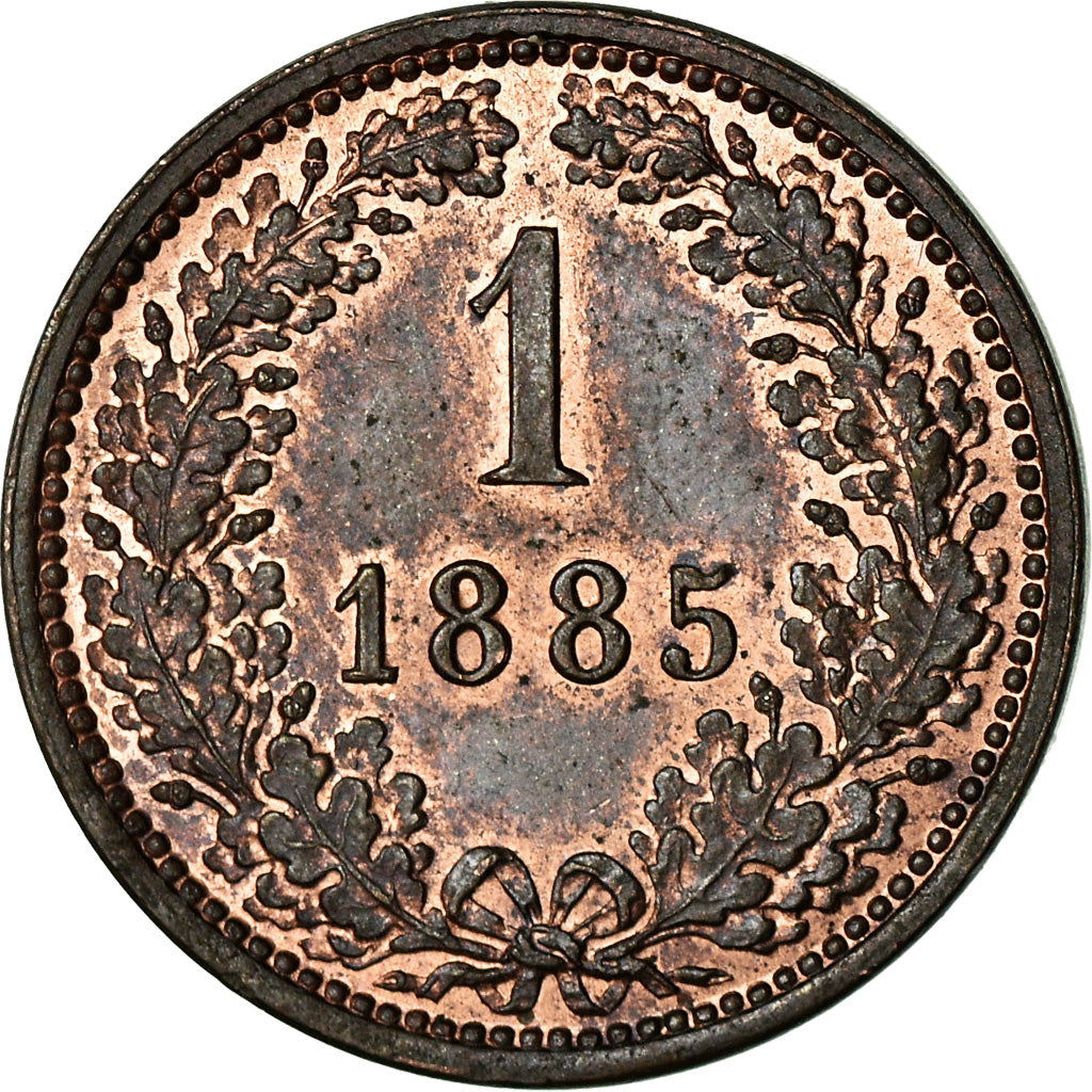 Monnaie, Autriche, Franz Joseph I, Kreuzer, 1885, TTB, Cuivre, KM:2187