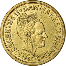 Moneta, Danimarca, Margrethe II, 10 Kroner, 1995, Copenhagen, BB