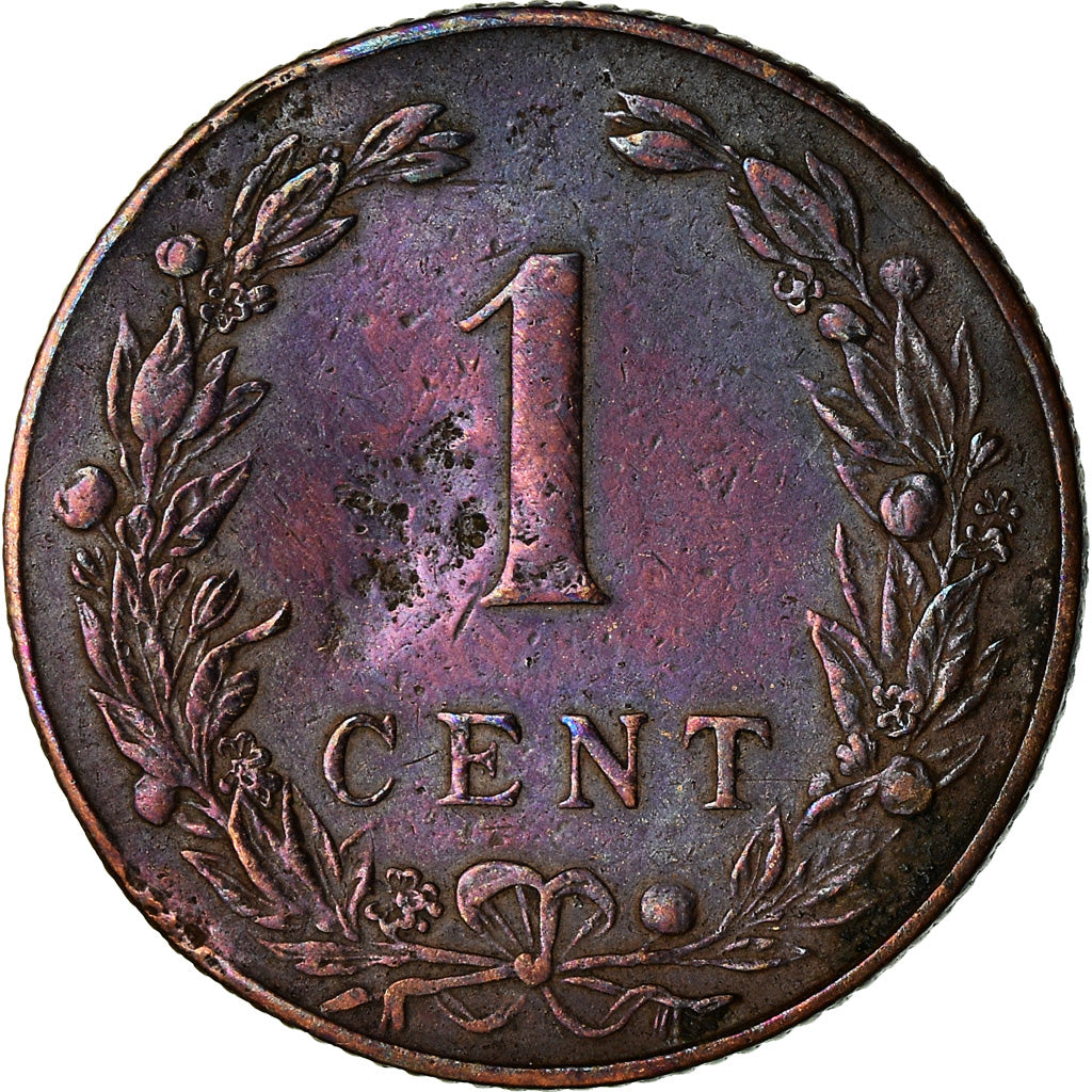 Munten, Nederland, Wilhelmina I, Cent, 1904, ZF, Bronze, KM:132.1