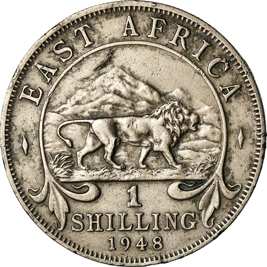 Monnaie, EAST AFRICA, George VI, Shilling, 1948, TTB, Copper-nickel, KM:31