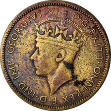 Monnaie, BRITISH WEST AFRICA, George VI, Shilling, 1943, TB+, Nickel-brass