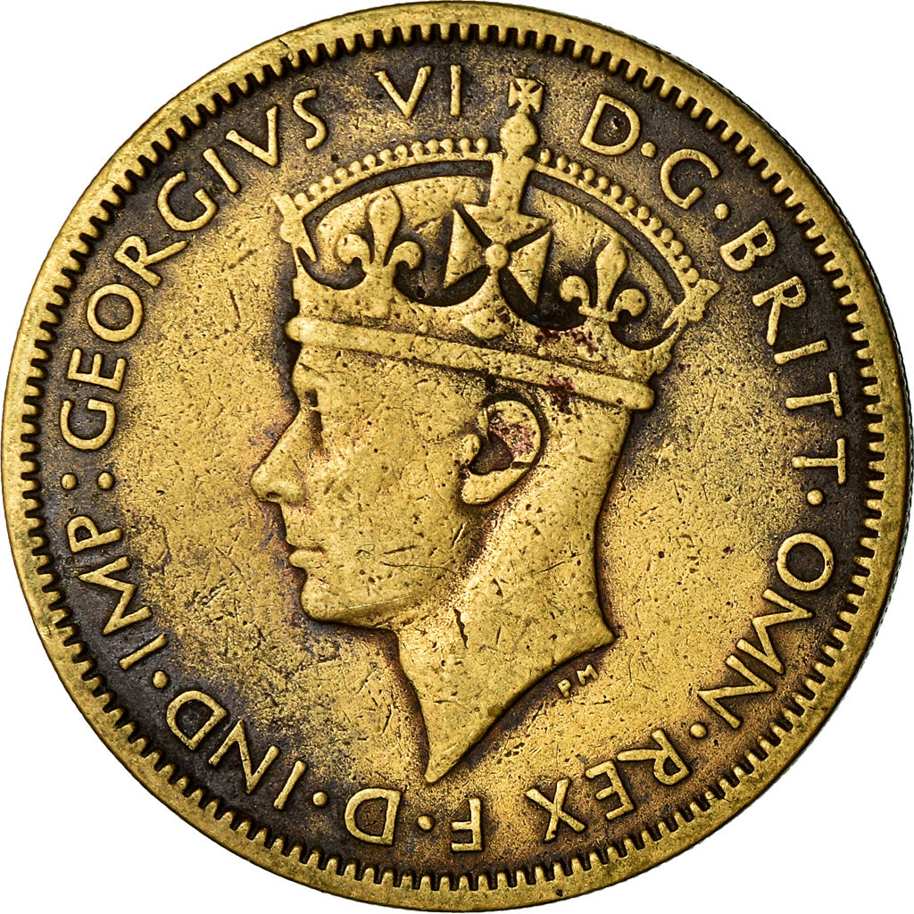Monnaie, BRITISH WEST AFRICA, George VI, Shilling, 1939, TB+, Nickel-brass