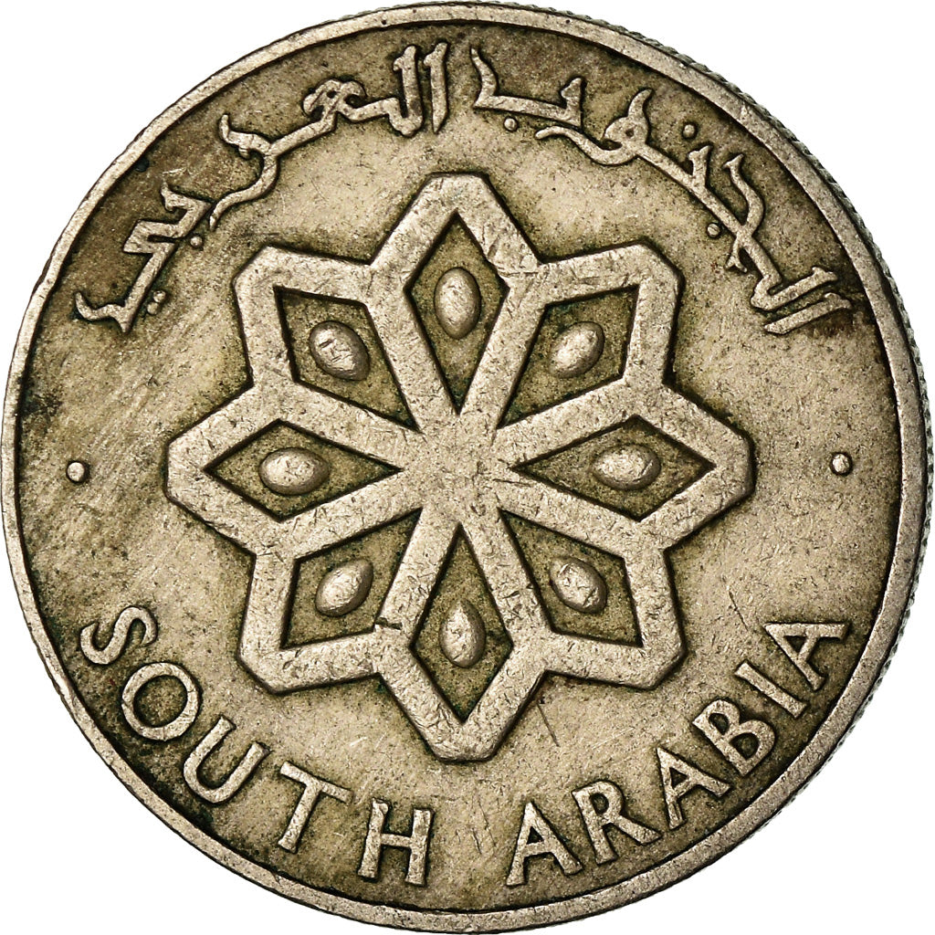 Coin, SOUTH ARABIA, 25 Fils, 1964, VF(30-35), Copper-nickel, KM:3