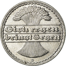 Moneta, GERMANIA, REPUBBLICA DI WEIMAR, 50 Pfennig, 1922, Munich, SPL-