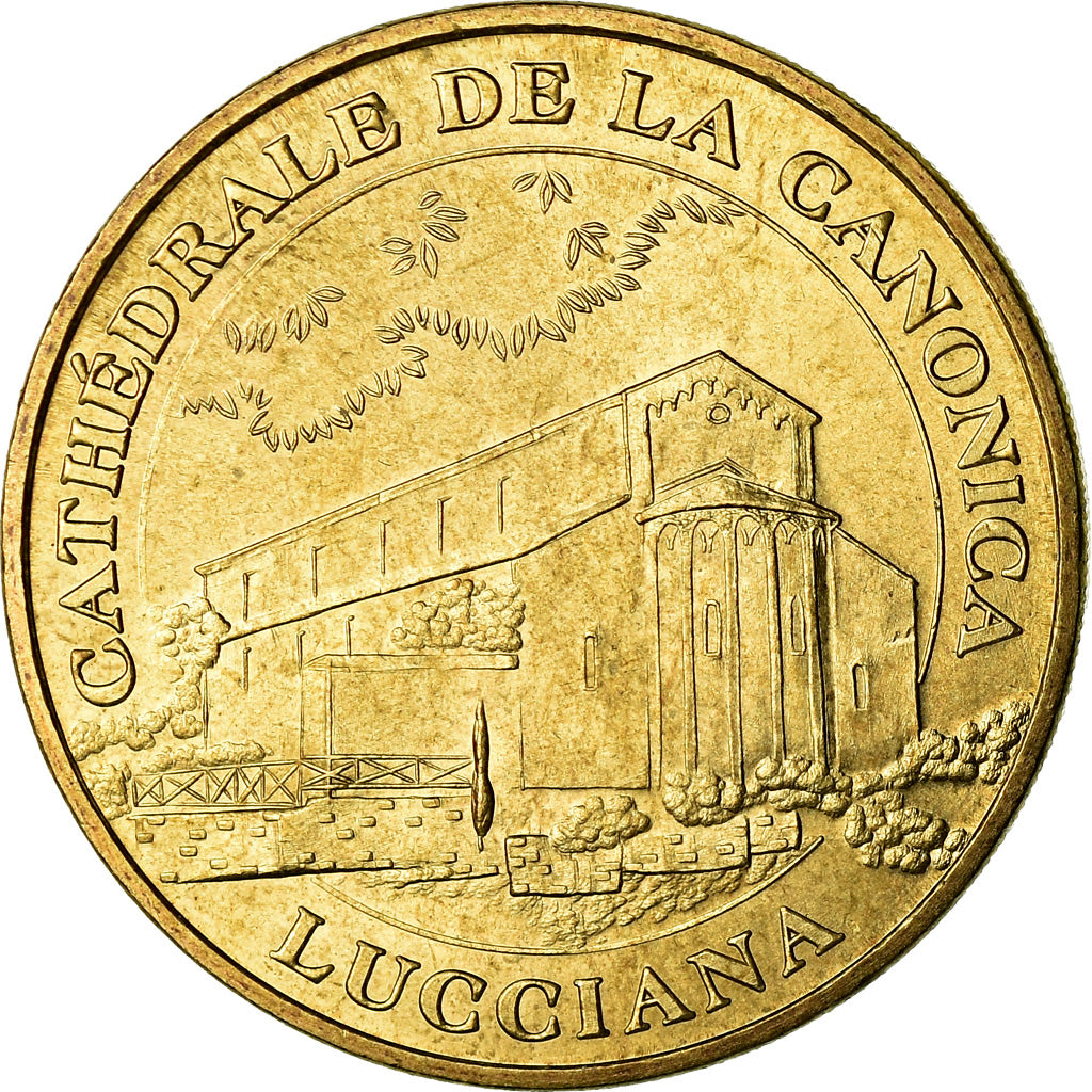 France, Token, Touristic token, 20/ Cathédrale de la Canonica - Lucciana, Arts