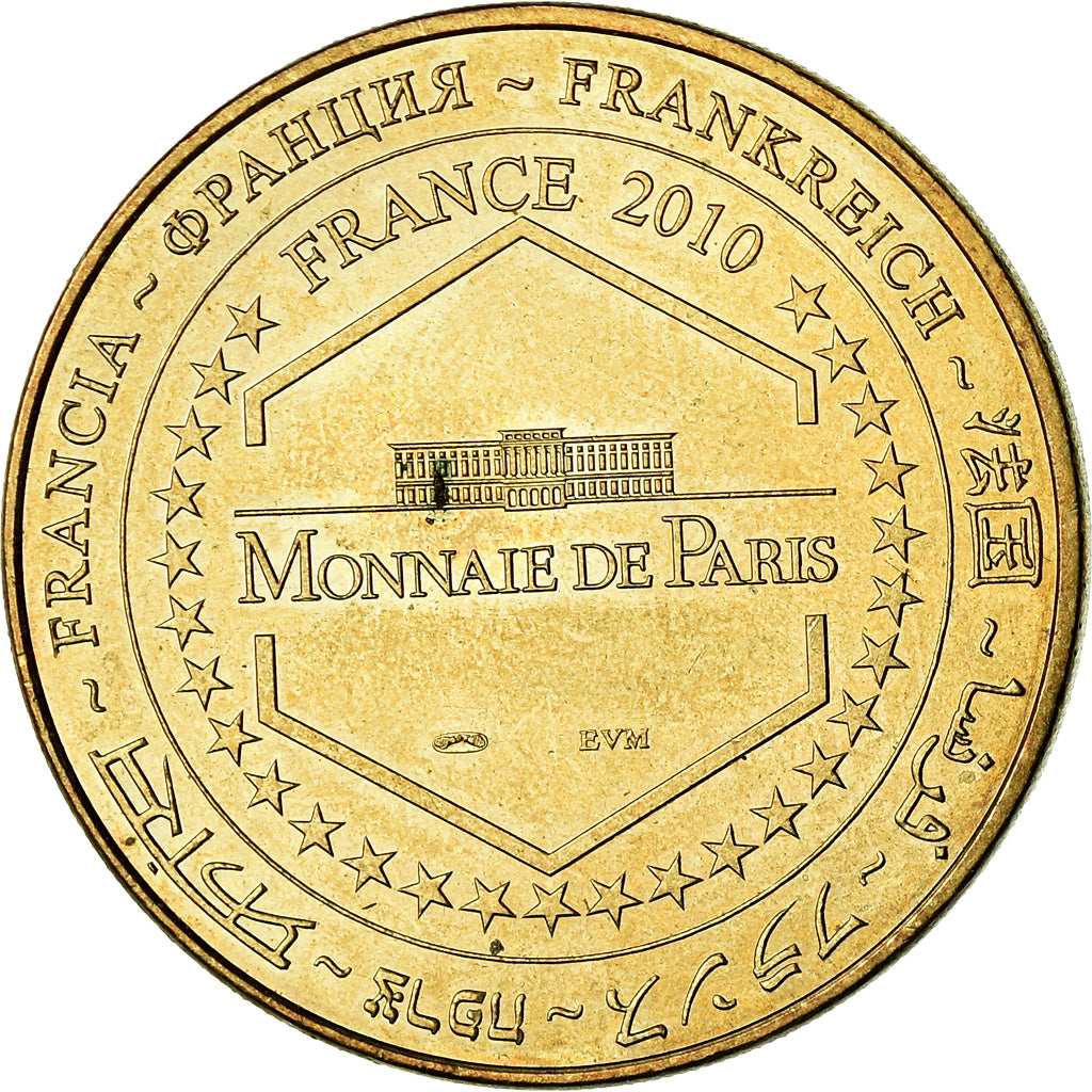 France, Jeton, Jeton Touristique, Porto - Golfe - Unesco, Arts & Culture, 2010
