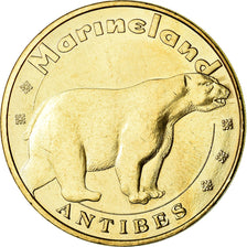 France, Token, Touristic token, 06/ Antibes - Marineland - Ours polaire, Arts &