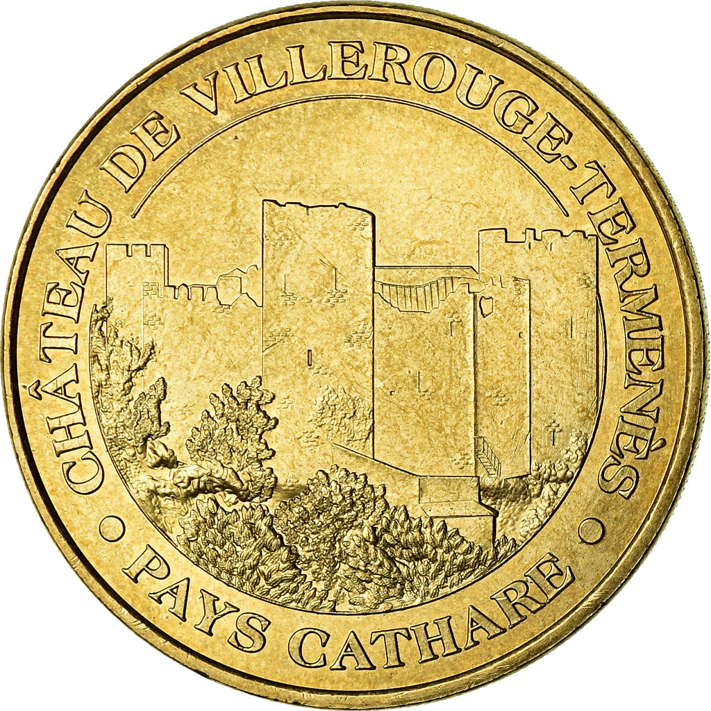 France, Token, Touristic token, Villerouge-Termenès - Le château n°2, Arts &