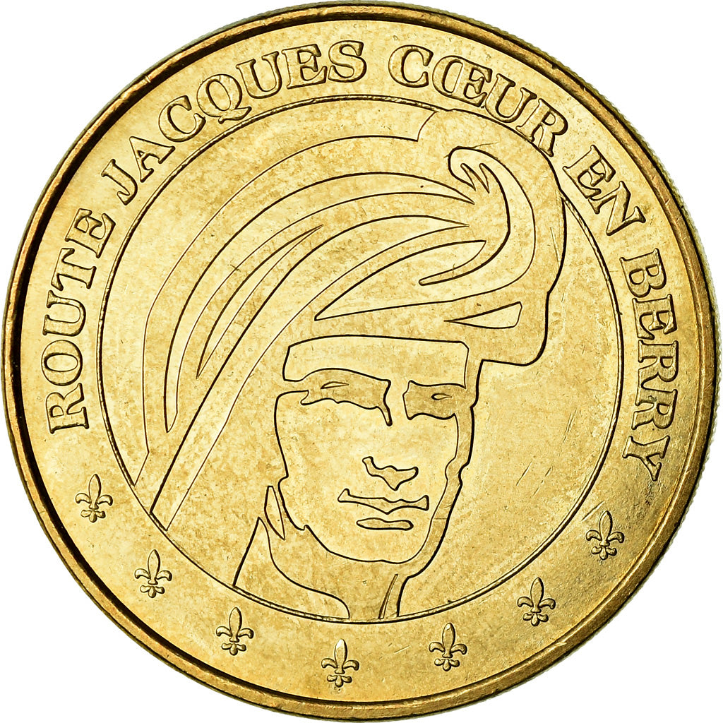 France, Jeton, Jeton Touristique, Bourges - Palais Jacques Coeur n°2, Arts &