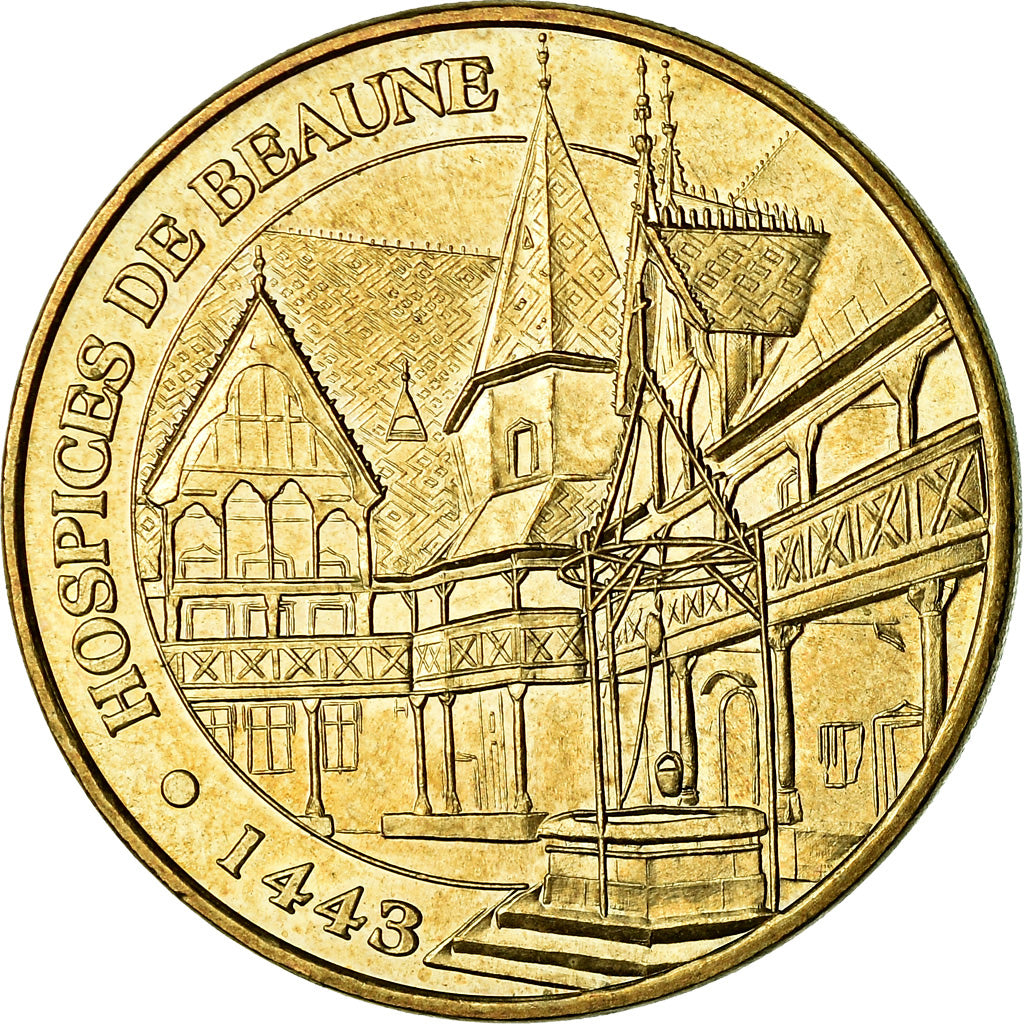 France, Token, Touristic token, Beaunes - Hospices 1443, Arts & Culture, 2007