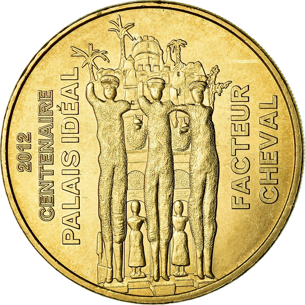 França, Token, Token turístico, Hauterives - Palais n°3, Artes e Cultura