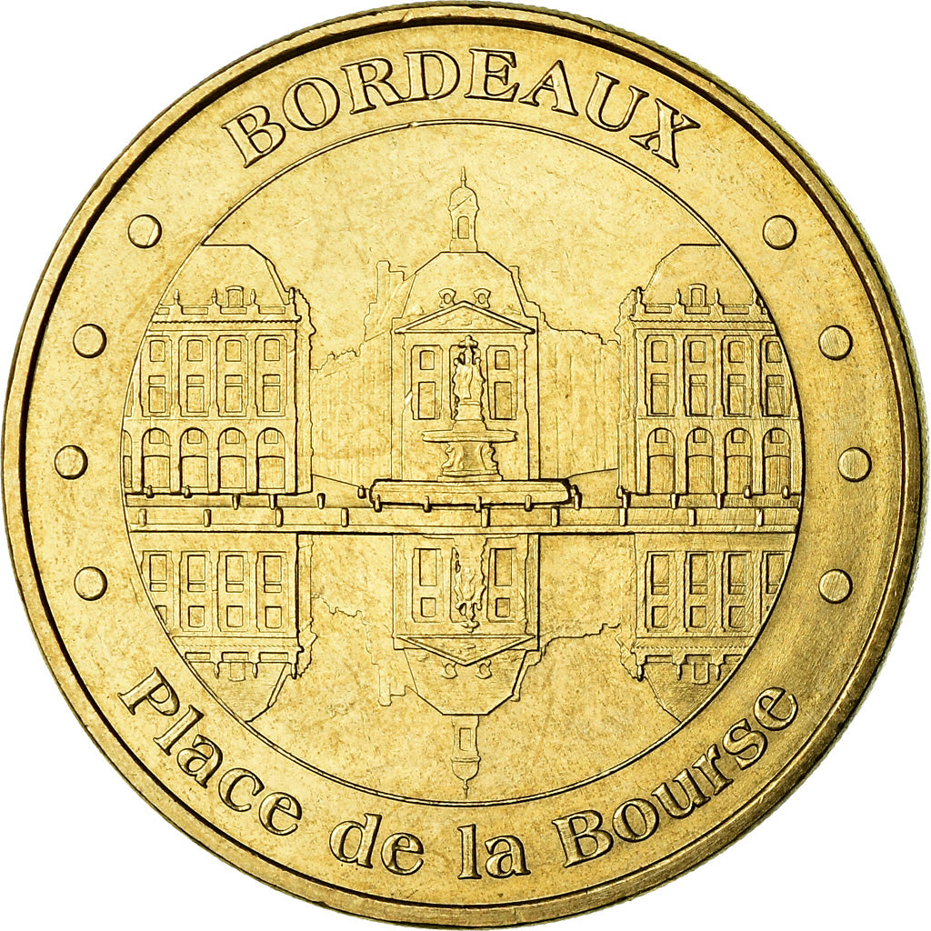 France, Token, Touristic token, Bordeaux - Place de la Bourse, Arts & Culture