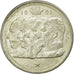 Moneta, Belgia, 100 Francs, 100 Frank, 1951, AU(55-58), Srebro, KM:139.1