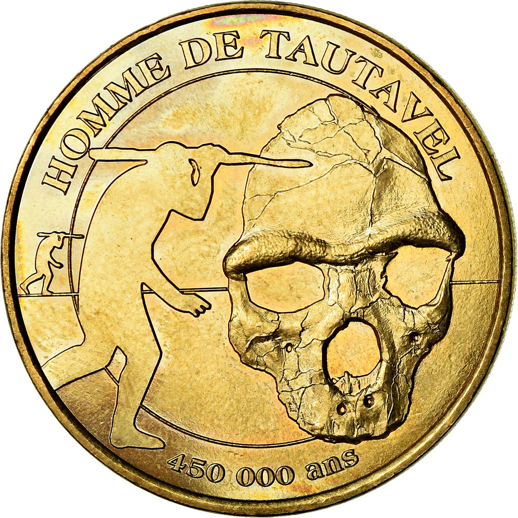 France, Jeton, Jeton Touristique, Tautavel - Musée n°2, Arts & Culture, 2007