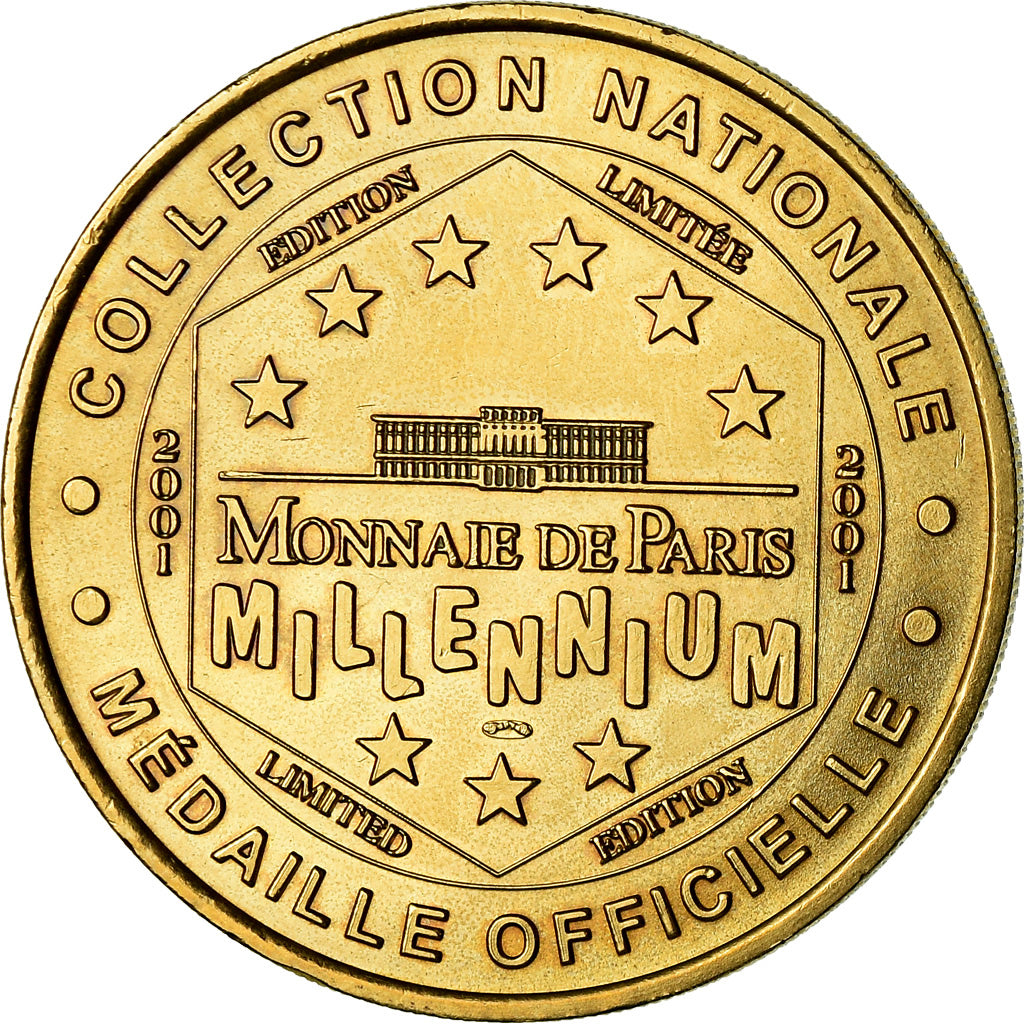 France, Jeton, Jeton Touristique, Marienthal -  Basilique, Arts & Culture, 2001