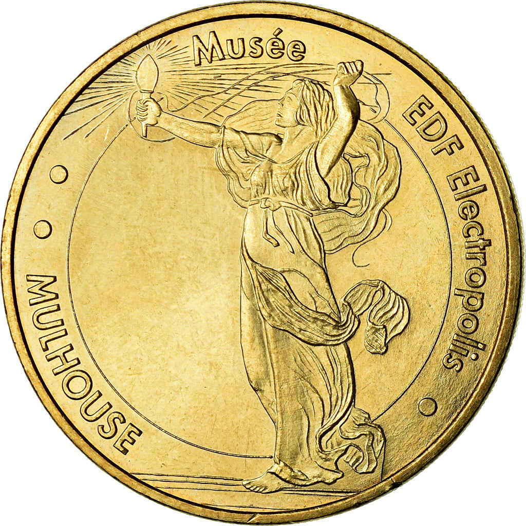 France, Jeton, Jeton Touristique, Mulhouse - Musée EDF n°2, Arts & Culture