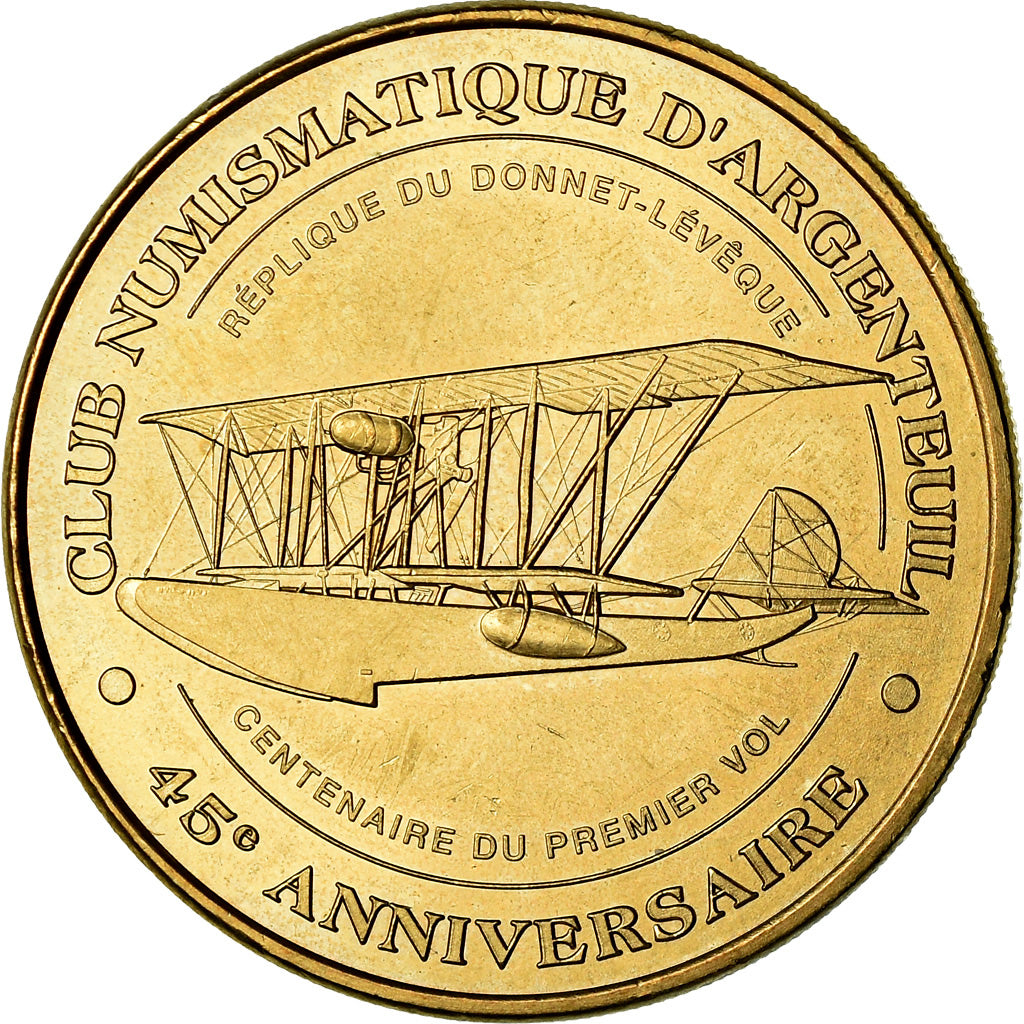 France, Token, Touristic token, Argenteuil - Club numismatique - 45ème