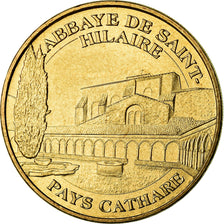 France, Token, Touristic token, 11/ Abbaye de Saint-Hilaire, Arts & Culture