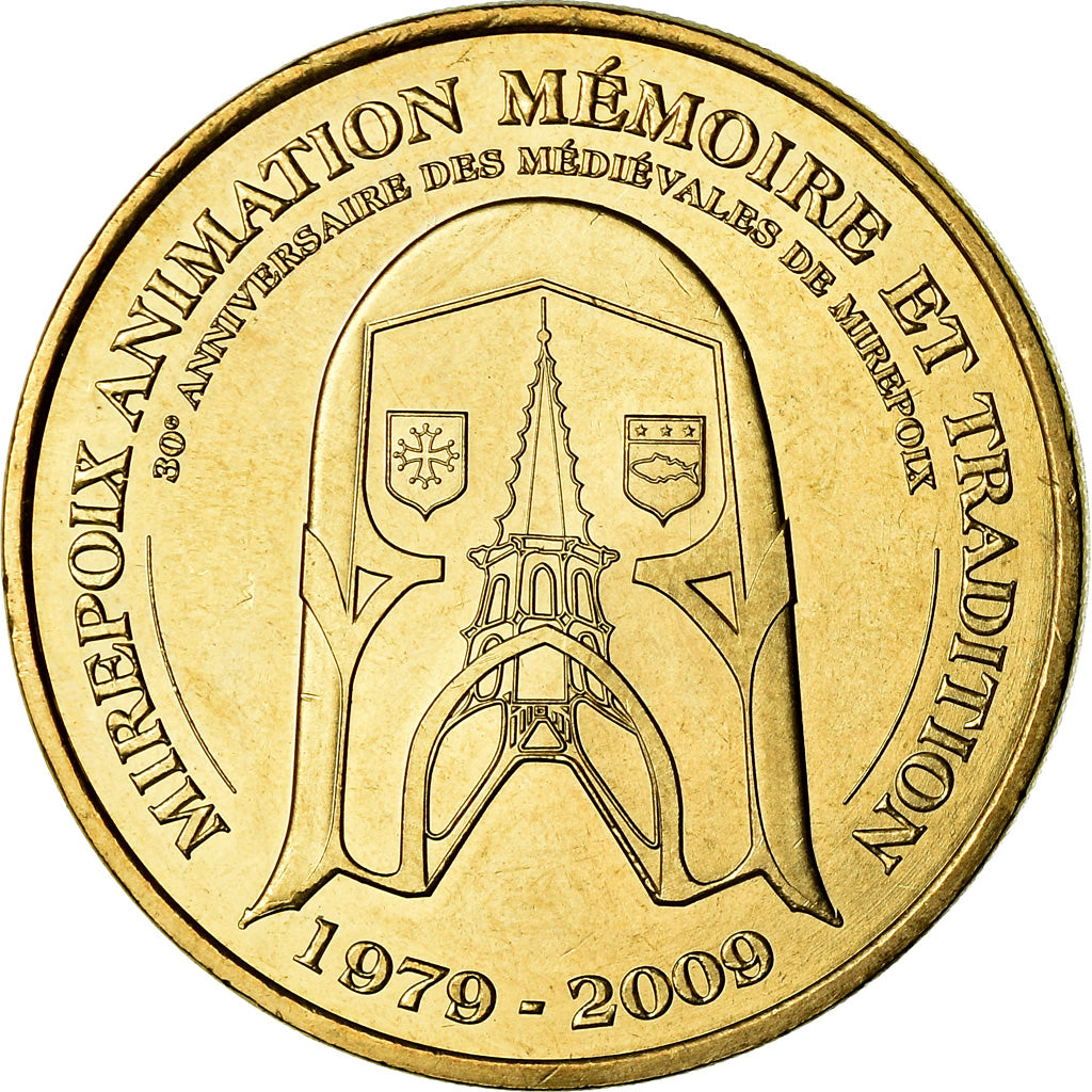 France, Jeton, Jeton Touristique, Mirepoix - 30 ème anniversaire des