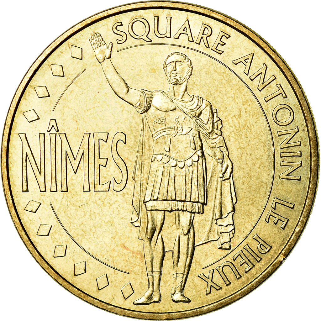 Francia, Token, Touristic token, Nimes - Square Le Pieux, Arts & Culture, 2011