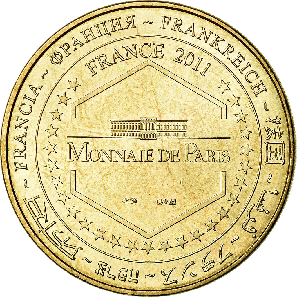Francia, Token, Touristic token, Nimes - Square Le Pieux, Arts & Culture, 2011