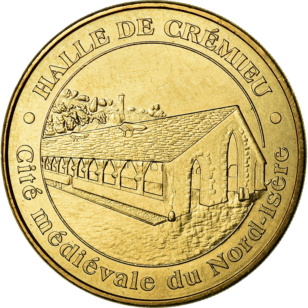 France, Jeton, Jeton Touristique, 38/ Halle de Crémieu, Arts & Culture, 2013