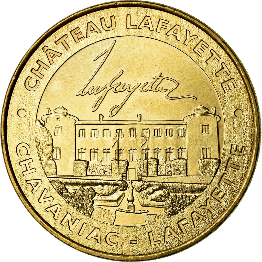 France, Token, Touristic token, Chavaniac-Lafayette - Château de Lafayette
