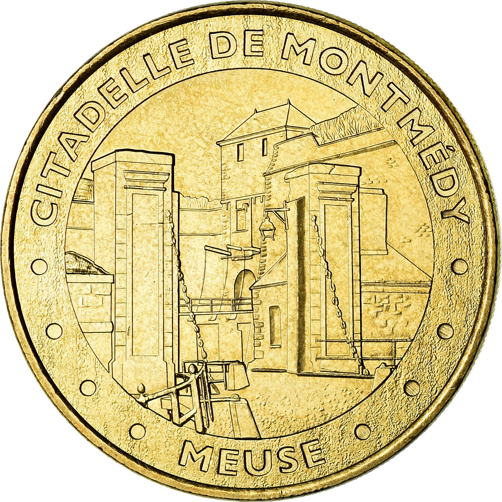France, Jeton, Jeton Touristique, 55/ Citadelle de Montmédy, Arts & Culture