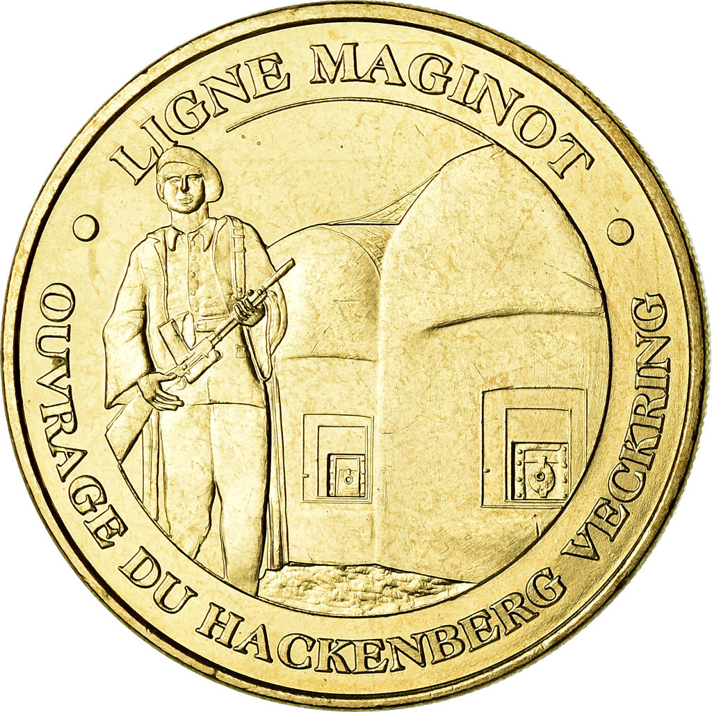 France, Token, Touristic token, Veckring -  Ligne Maginot n°1 - Hackenberg
