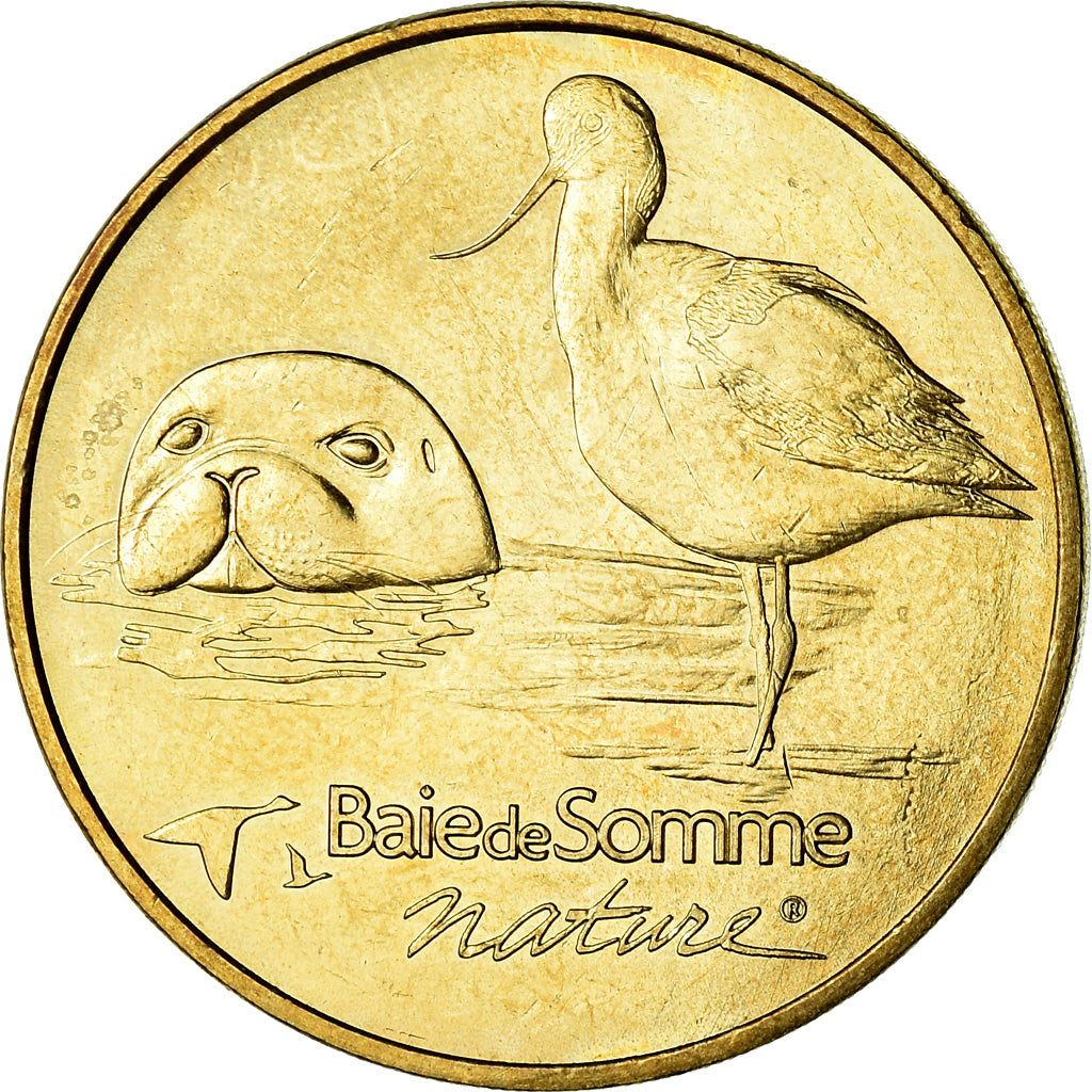 France, Jeton, Jeton Touristique, Sailly Flibeaucourt - Baie de Somme n°1, Arts