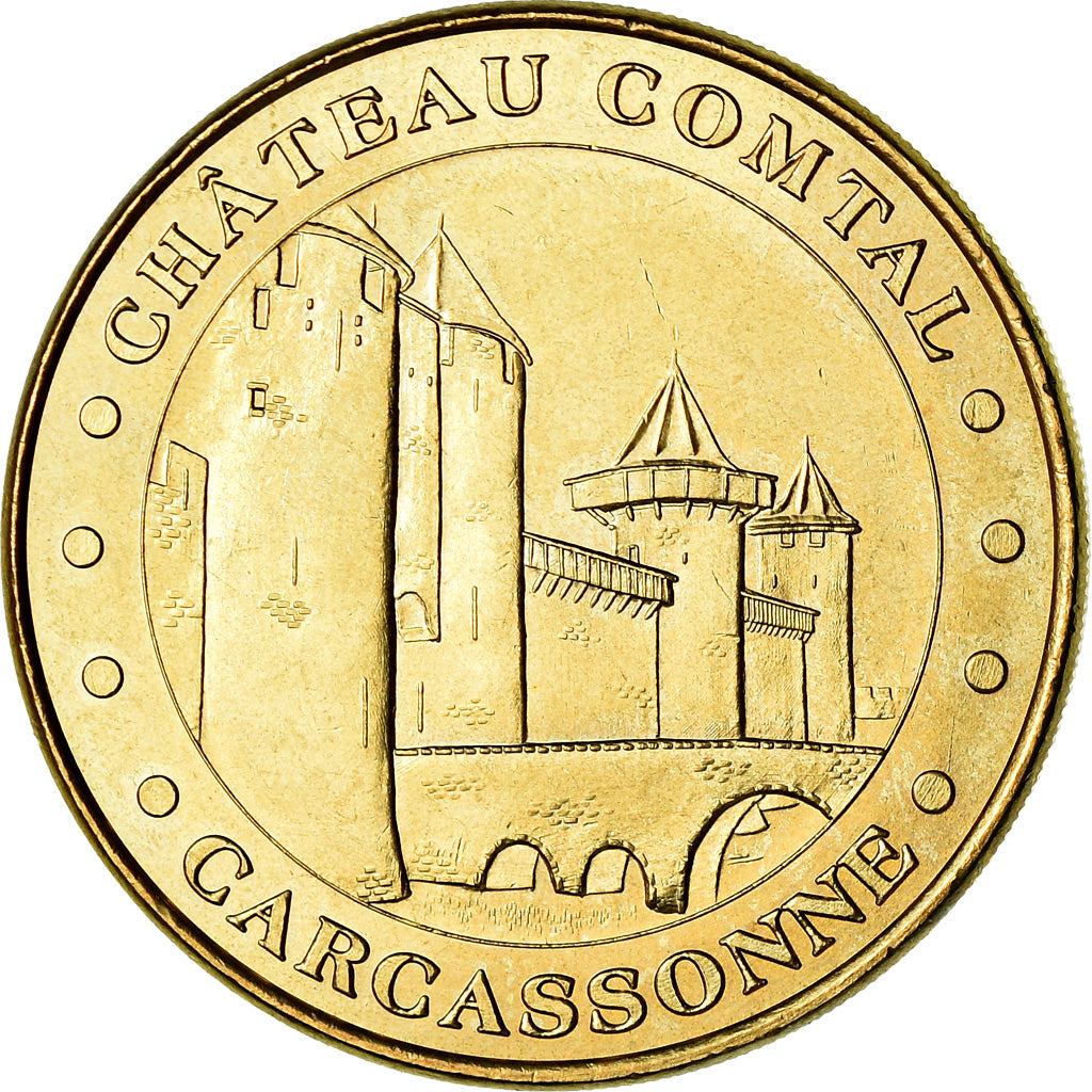 France, Token, Touristic token, 11/ Château Comtal - Carcassonne, Arts &