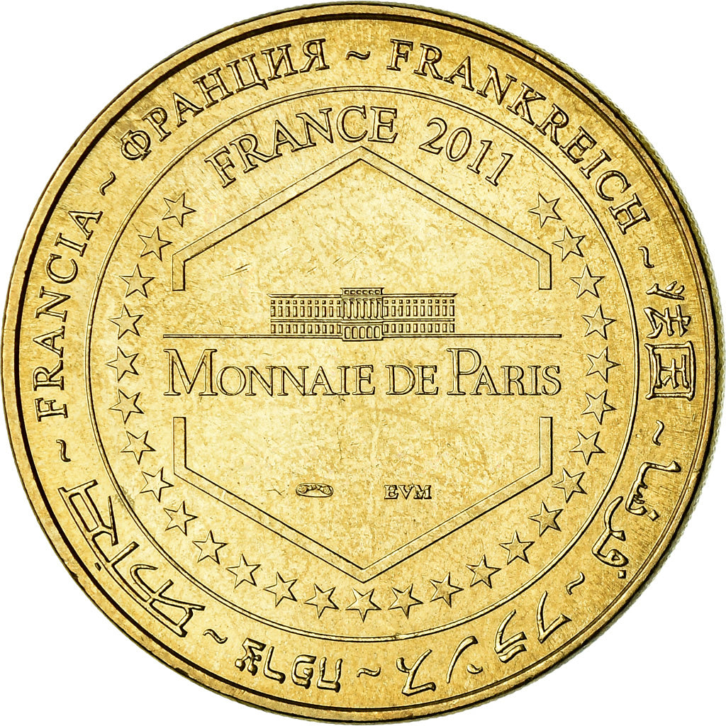 Francia, Token, Jetón turístico, Le Claux - Puy Mary n°2, Arts & Culture